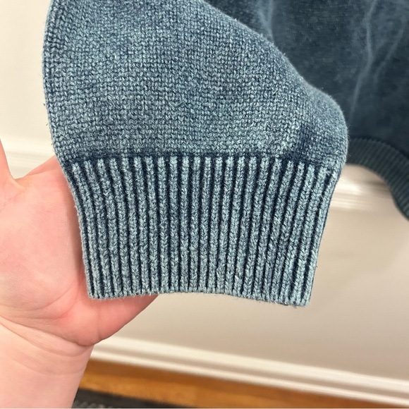 NWT Jones NY Mock Neck Sweater 3X indigo wash blue plus size - Picture 4 of 11